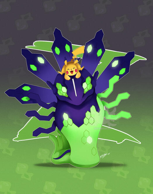 Zygarde and Pikachu