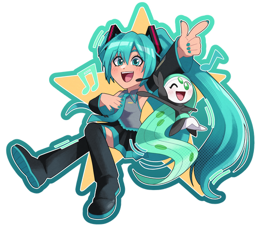 Miku and Meloetta